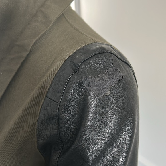 Love Destroyed Waterfall Bikers Jacket Cdn 🇨🇦 made - Picture 6 of 15